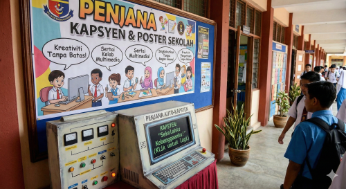 Penjana Kapsyen & Poster Sekolah