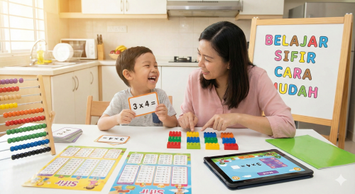 Belajar Sifir Cara Mudah